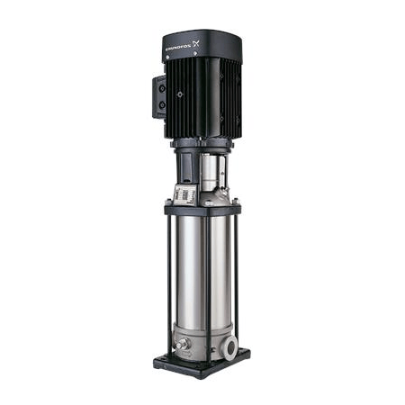 Вертикальный многоступенчатый центробежный насос Grundfos CRN 1S-17 A-P-A-E-HQQE артикул 96516054 – фото внешнего вида